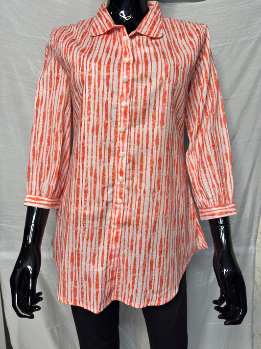 Women's Pure Cotton Printed Casual Shirt