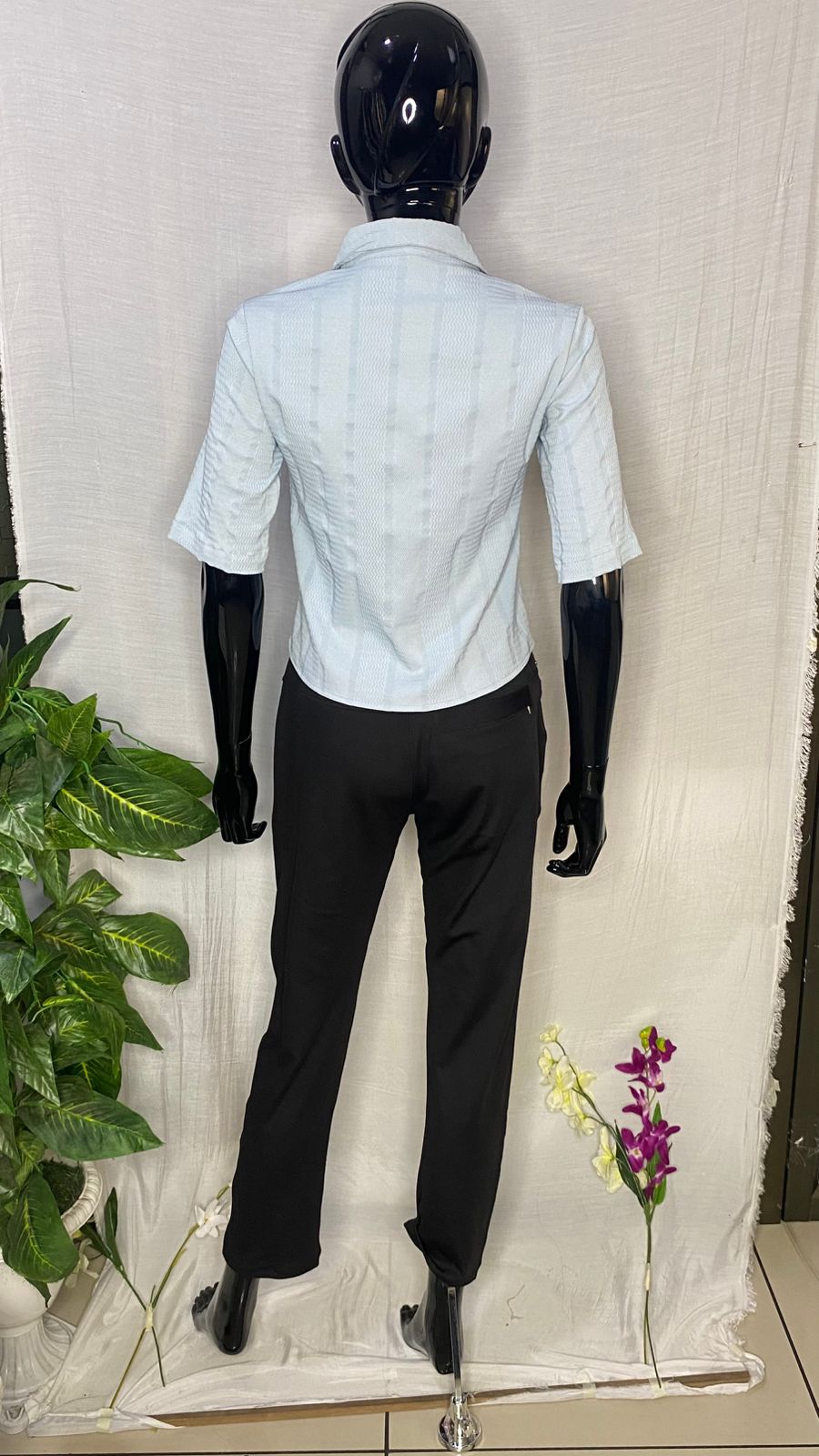 Sky Calm Pure Imported Fabric Shirt Top