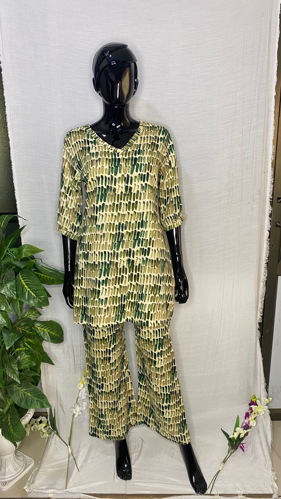 Earth Essence Pure Rayon Co-Ord Set