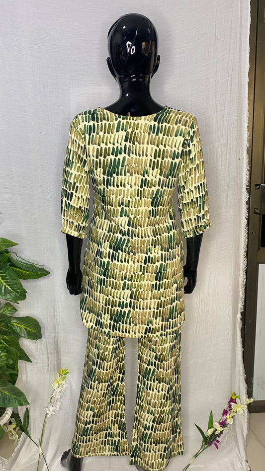 Earth Essence Pure Rayon Co-Ord Set